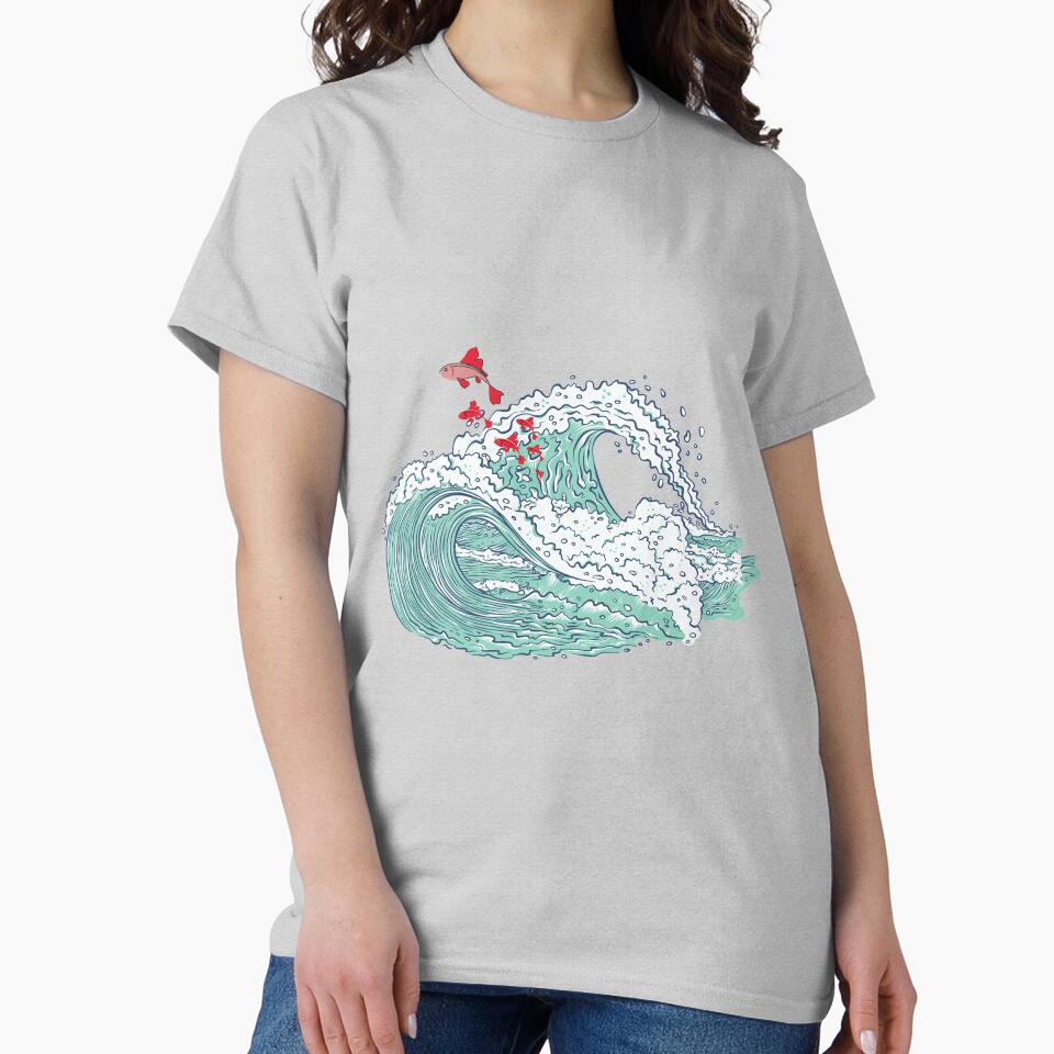 Ponyo Magical Ocean Adventure Design T-shirt