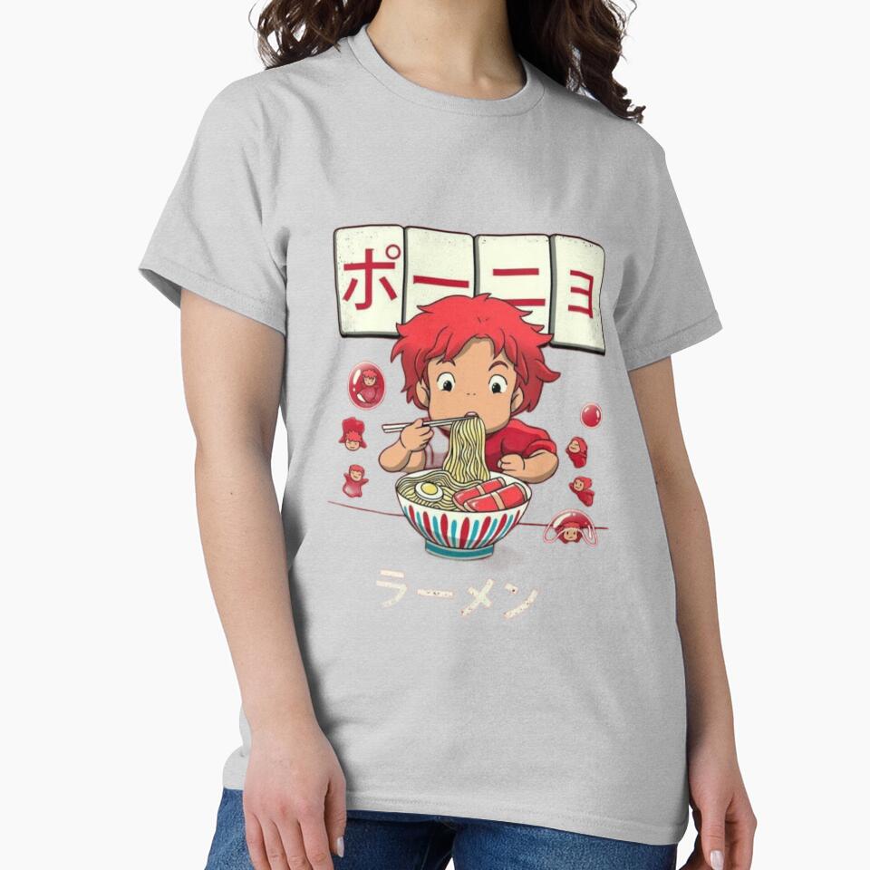 Ponyo Ramen Special Design T-shirt - Image 3