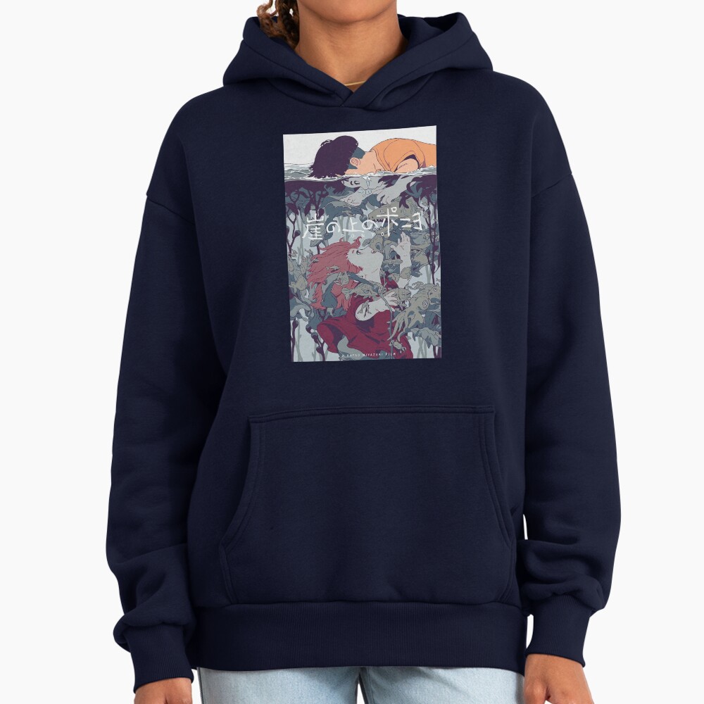 Ponyo And Sosuke Magical Friendship Design Hoodie - Image 5