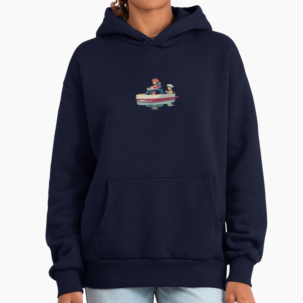 Ponyo And Sosuke Ocean Adventure Artwork Hoodie - Image 5