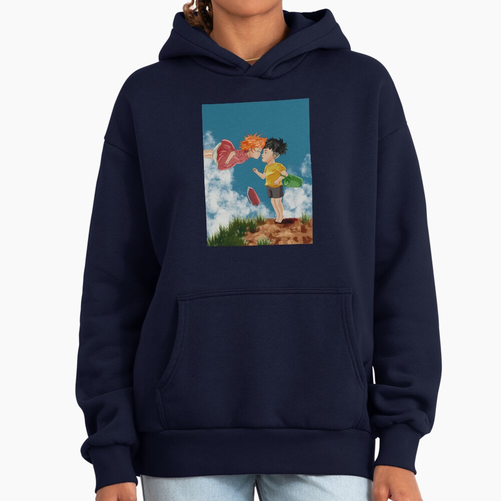 Ponyo And Sosuke Heartwarming Journey Design Hoodie - Image 5