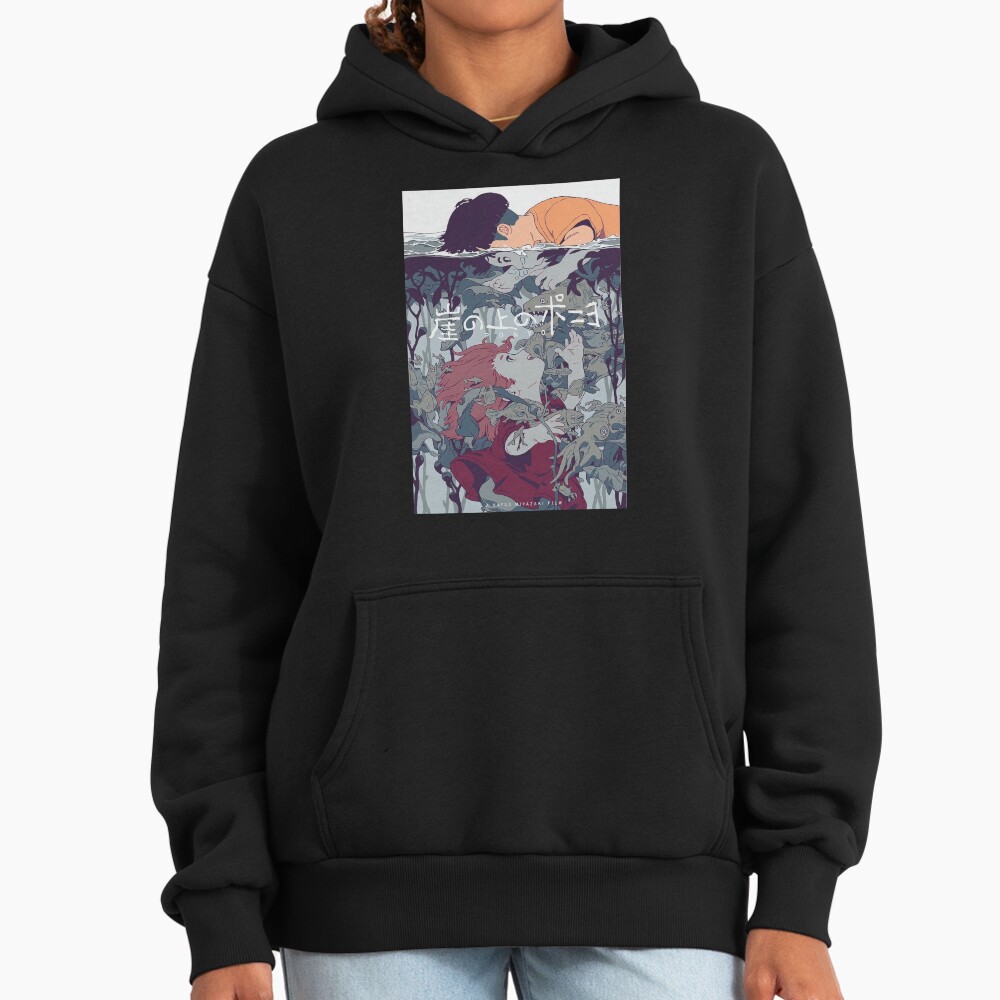 Ponyo And Sosuke Magical Friendship Design Hoodie