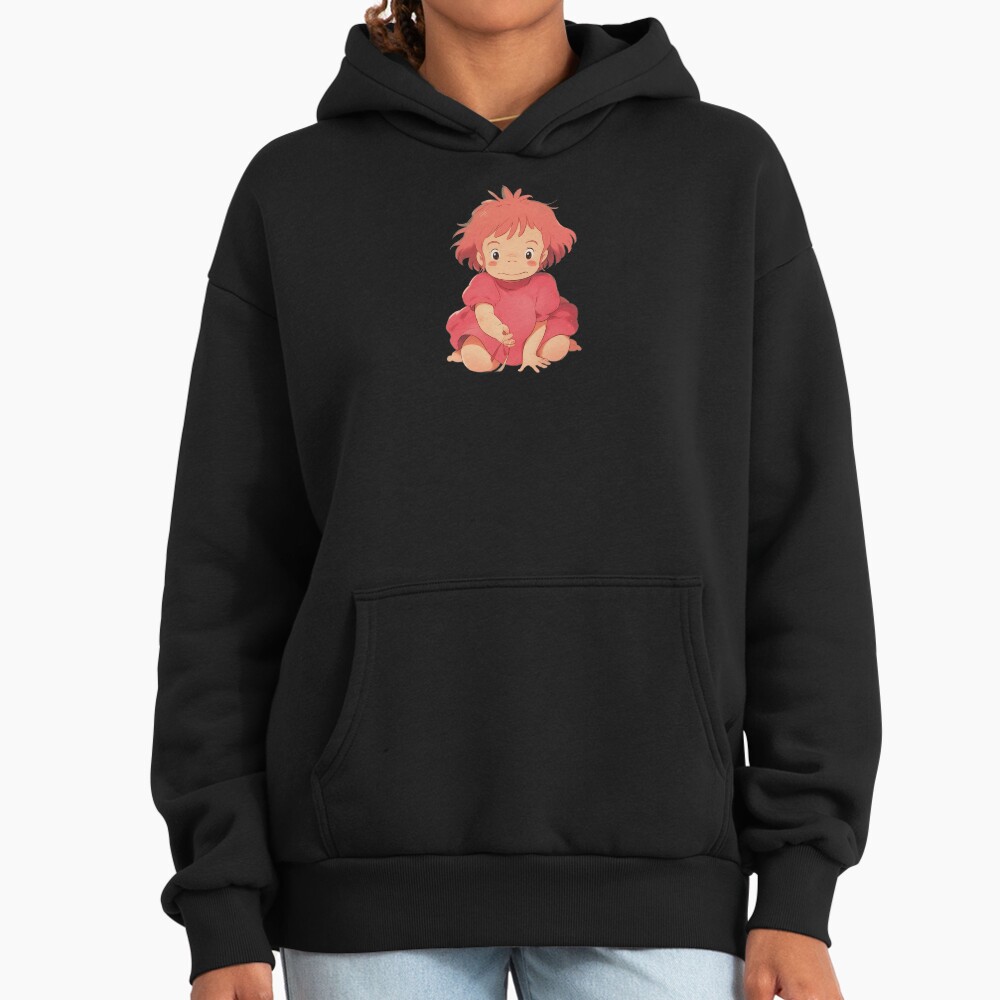 Ponyo Cute Fantasy Artwork Hoodie - Image 3