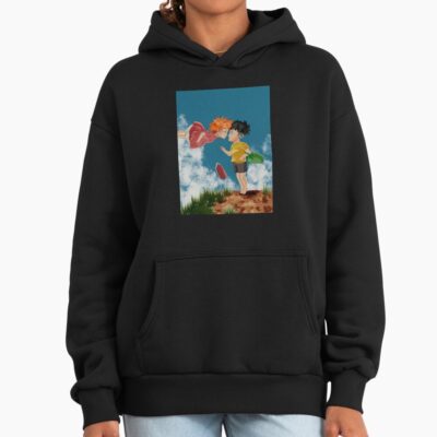 Alternative view of Ponyo And Sosuke Heartwarming Journey Design Hoodie