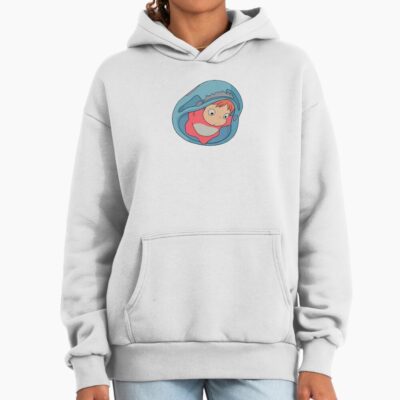 Alternative view of Ponyo Escape Charming Fantasy  Hoodie