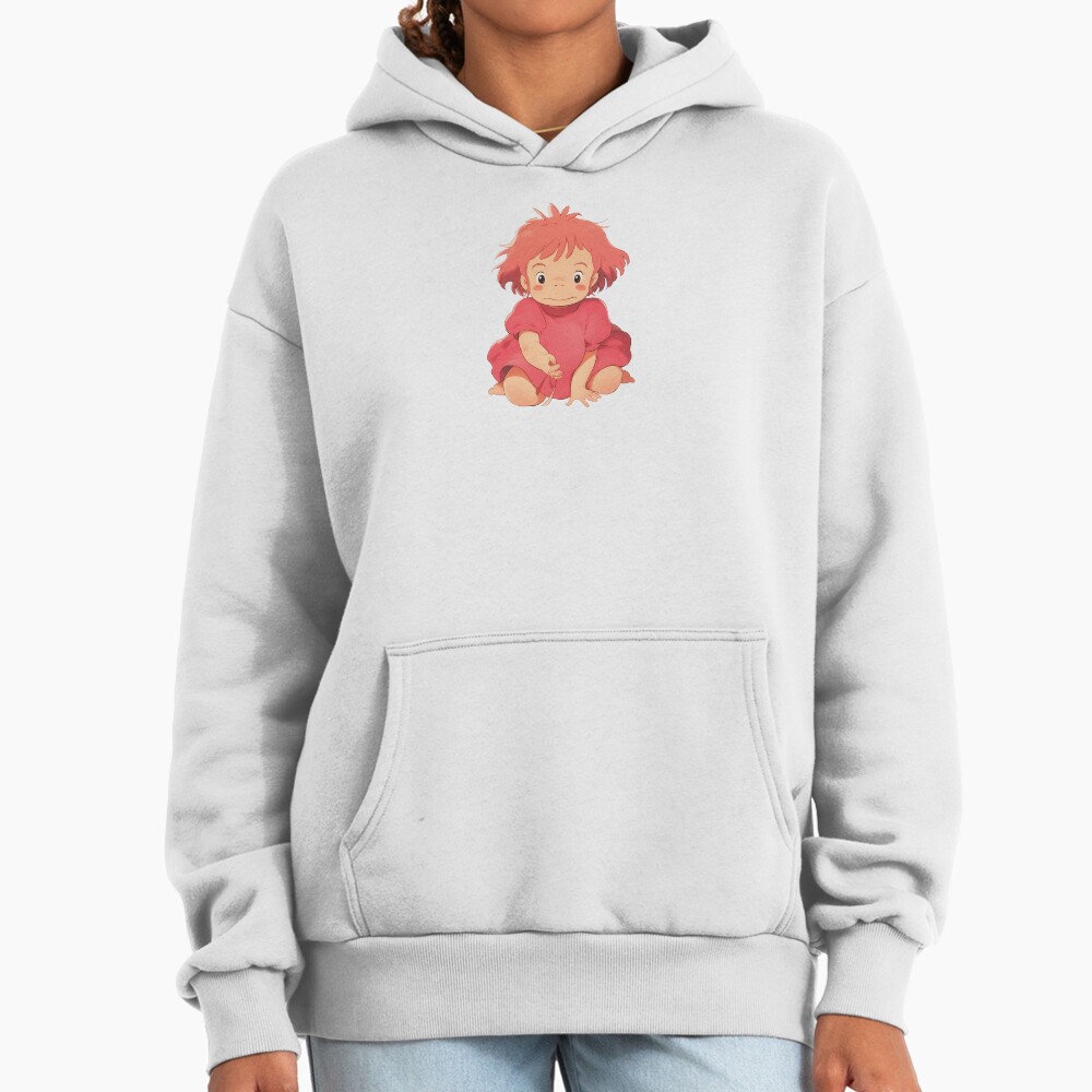 Ponyo Cute Fantasy Artwork Hoodie - Image 2