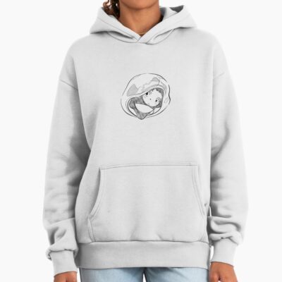 Alternative view of Ponyo Escape Fantasy Design Hoodie