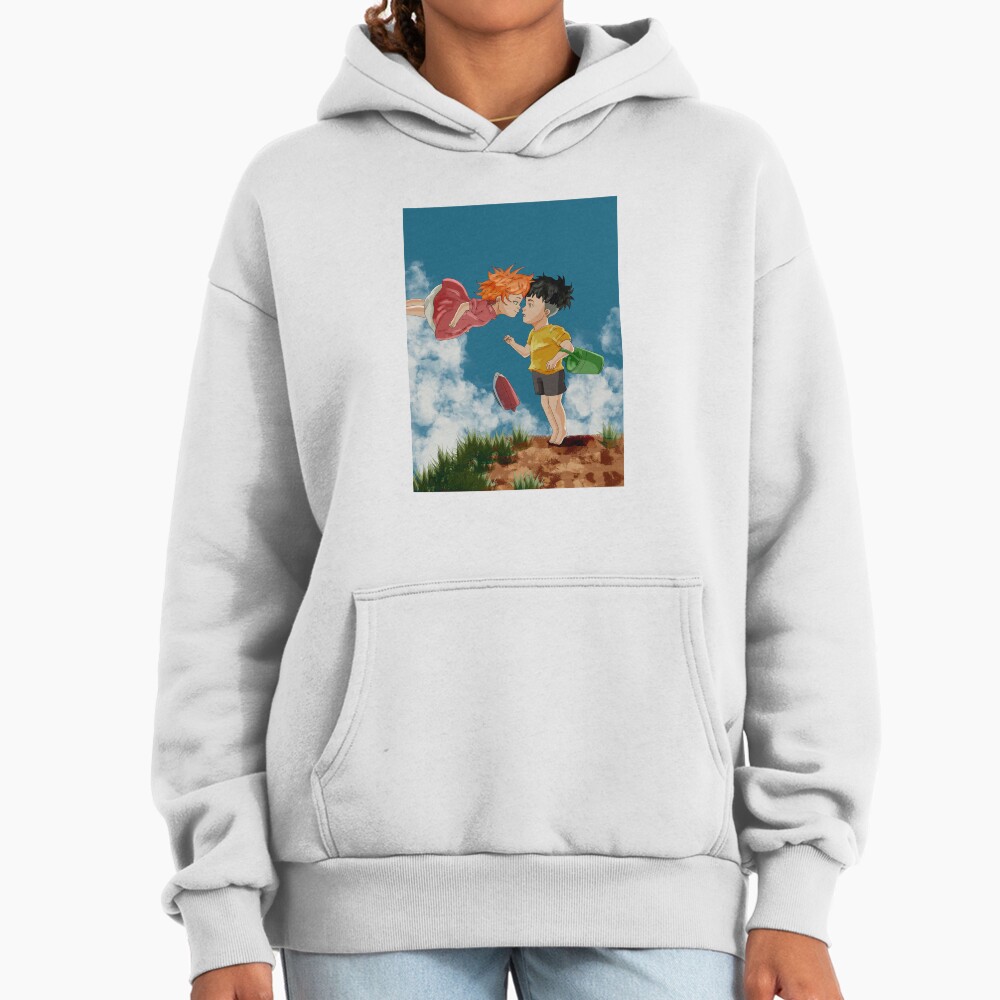 Ponyo And Sosuke Heartwarming Journey Design Hoodie