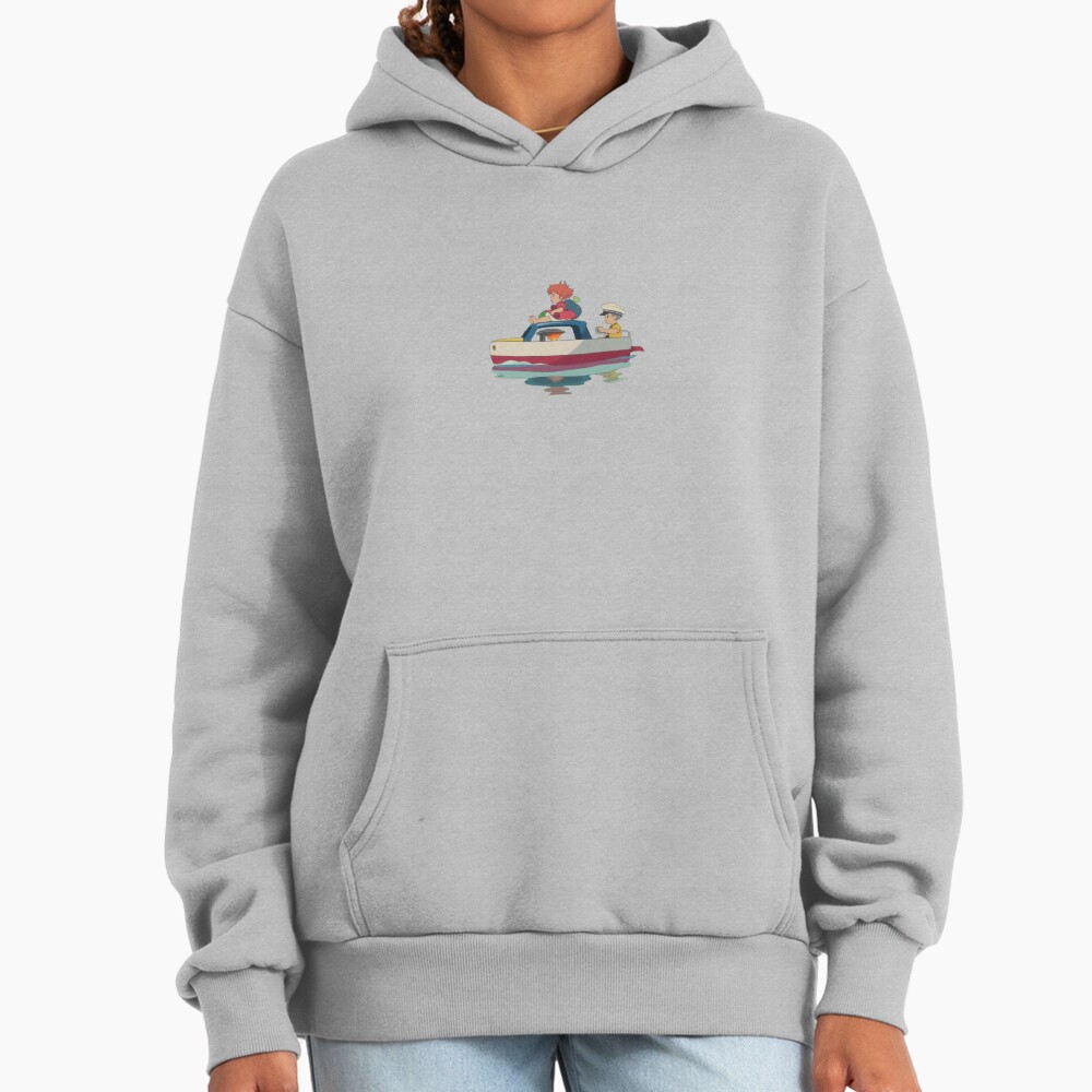 Ponyo And Sosuke Ocean Adventure Artwork Hoodie