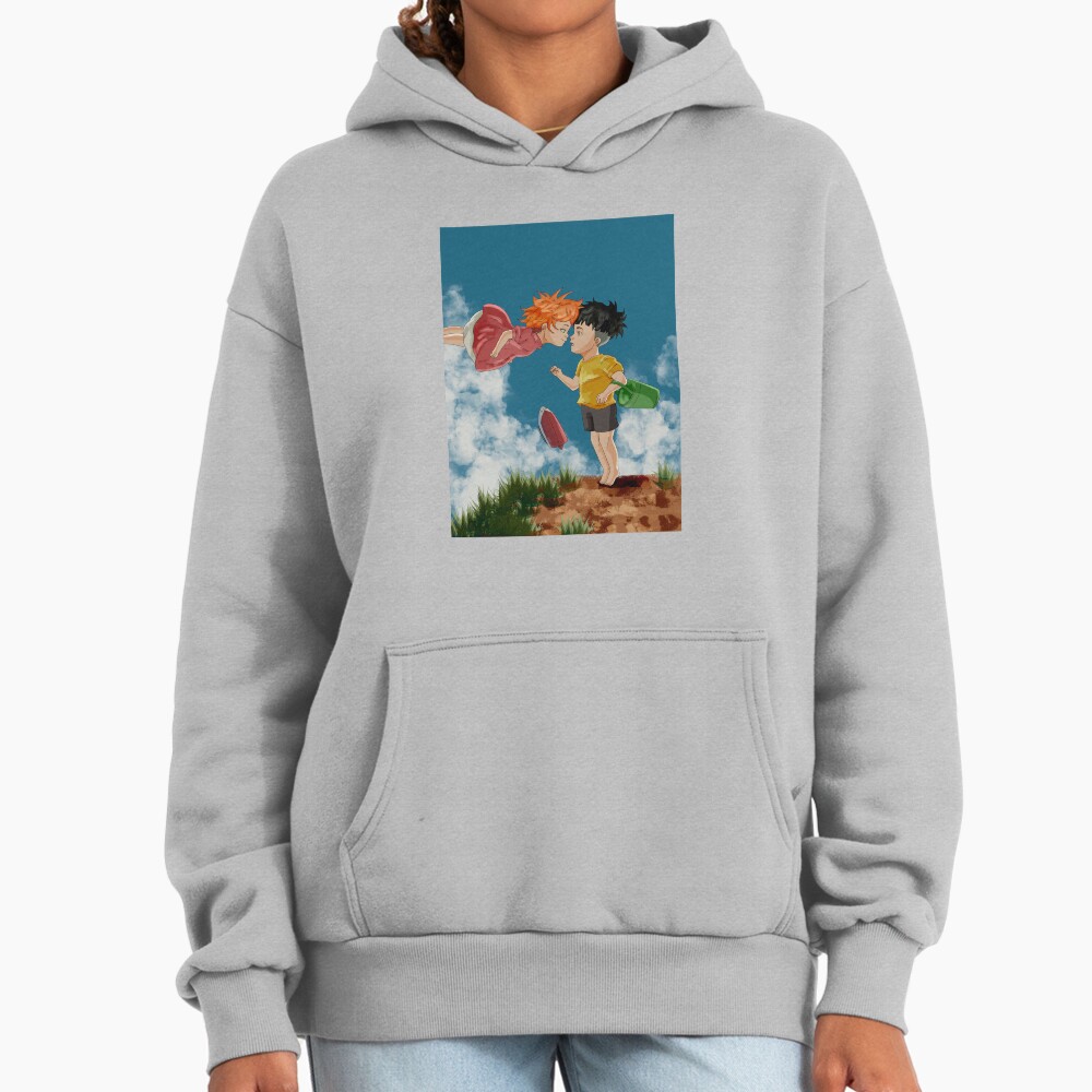 Ponyo And Sosuke Heartwarming Journey Design Hoodie - Image 4