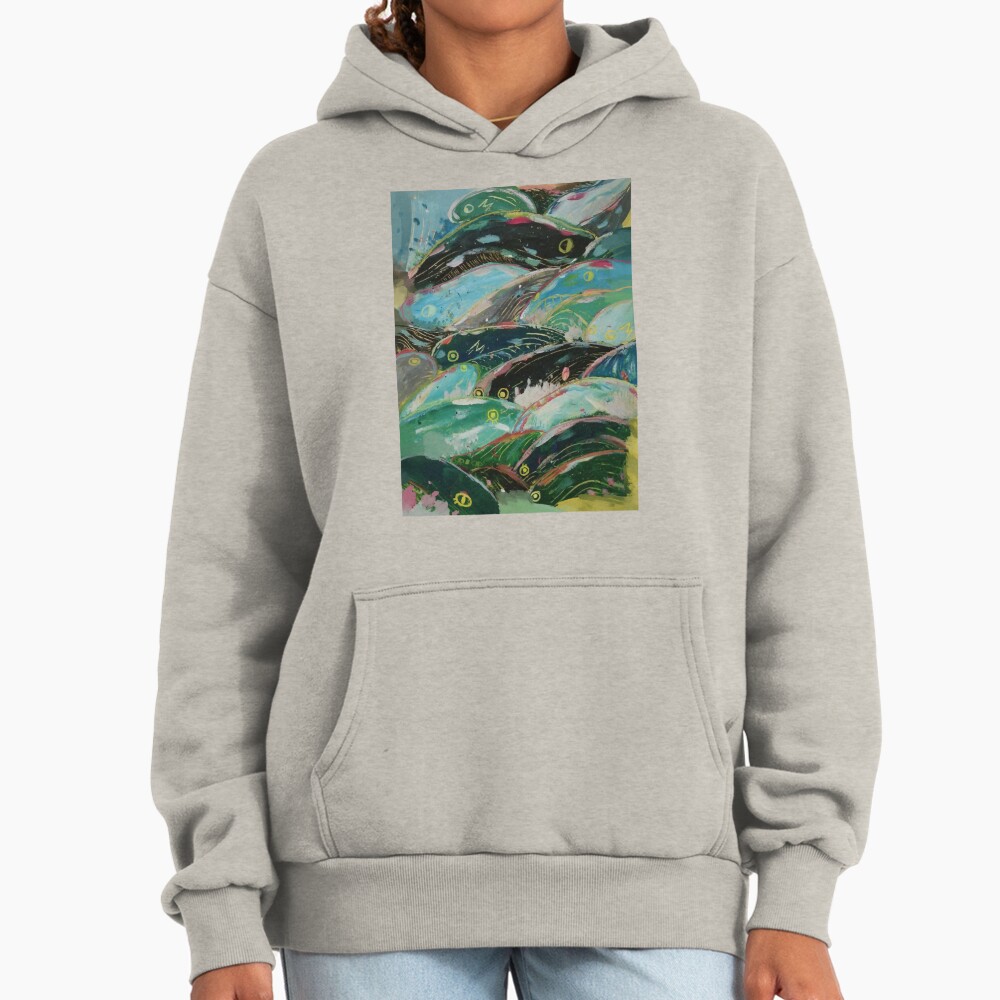 Ponyo Vintage Anime Illustration Hoodie