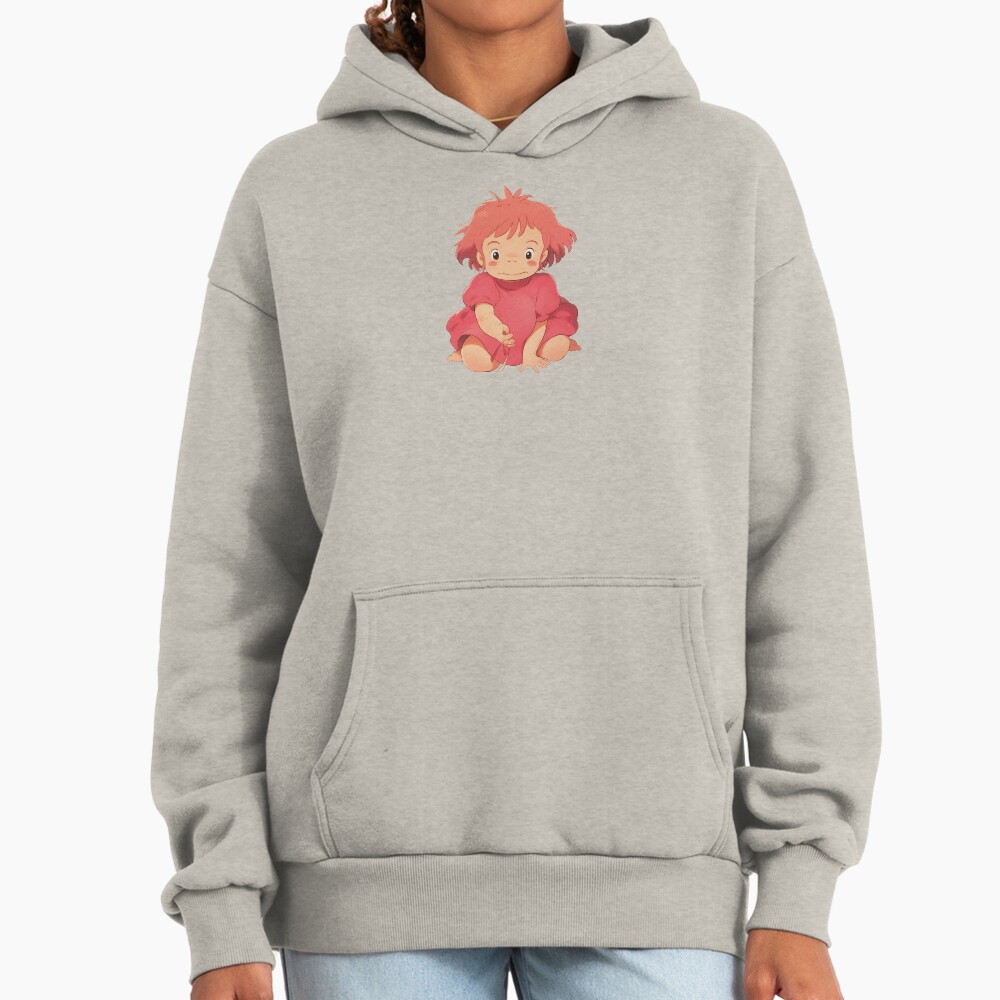 Ponyo Cute Fantasy Artwork Hoodie - Image 4