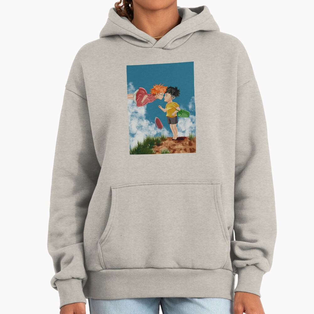 Ponyo And Sosuke Heartwarming Journey Design Hoodie - Image 3