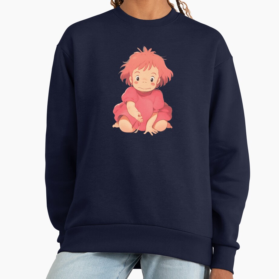 Ponyo Cute Fantasy Artwork Sweatshirt - Image 5