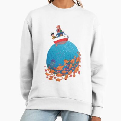 Alternative view of Ponyo Colorful Underwater Adventure Artwork Sweatshirt