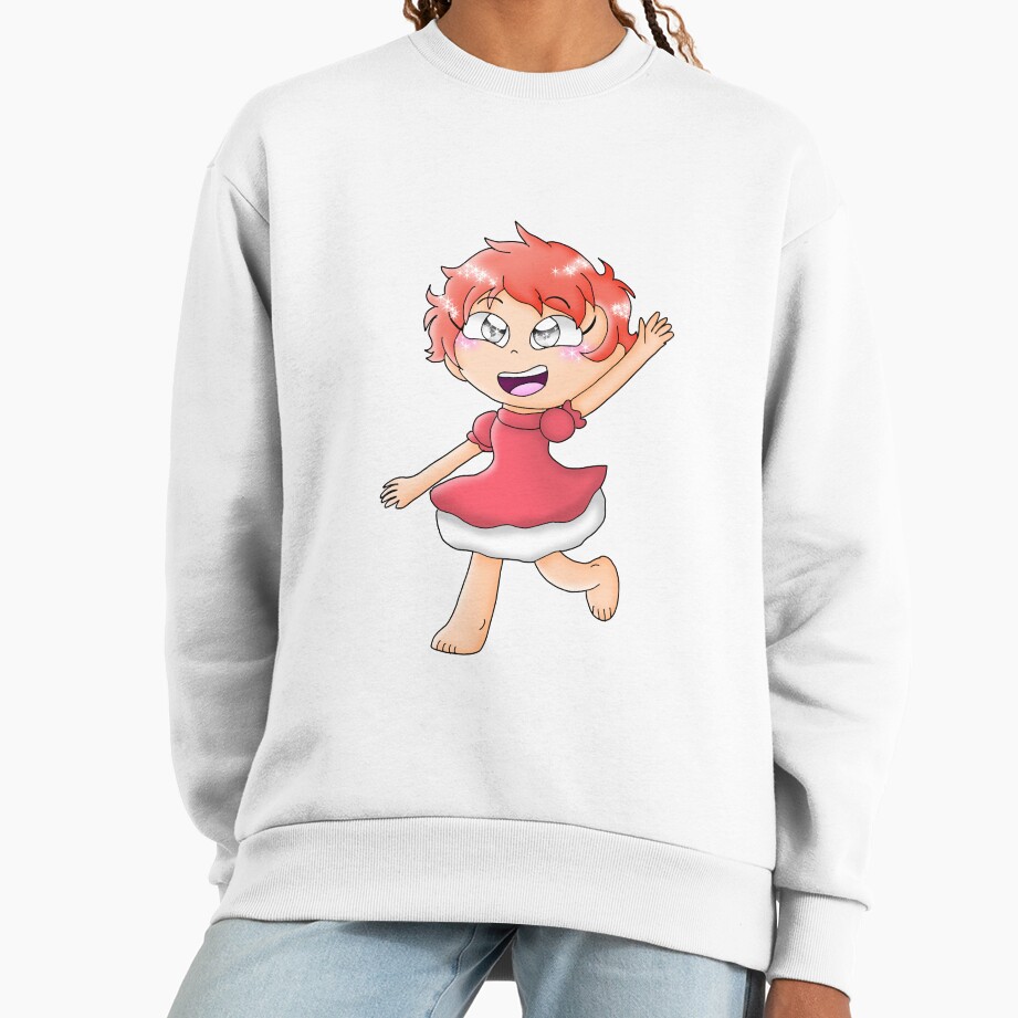 Ponyo Inspired Colorful Artwork Sweatshirt