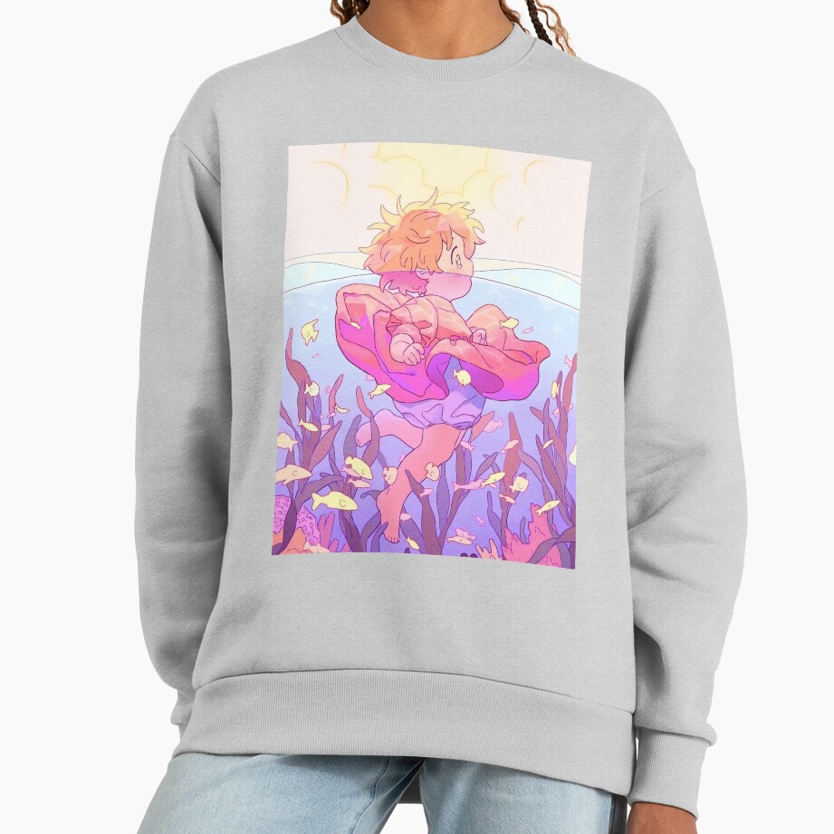 Ponyo Enchanted Sea Spirit Design Sweatshirt - Image 4