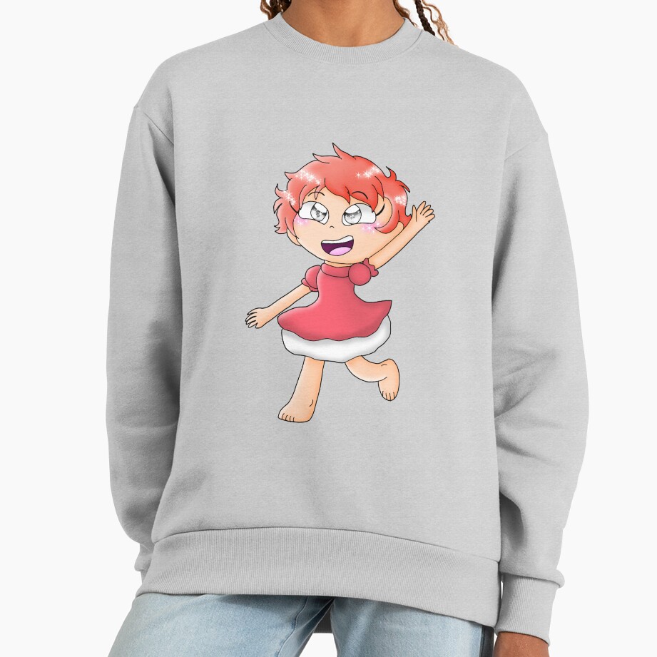 Ponyo Inspired Colorful Artwork Sweatshirt - Image 4
