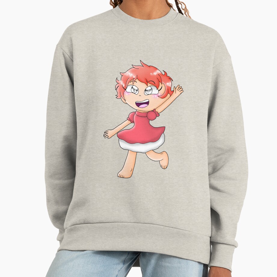 Ponyo Inspired Colorful Artwork Sweatshirt - Image 3
