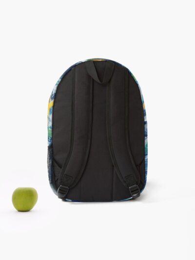 Alternative view of Retro Inspired Graphic Artwork Ponyo Backpack