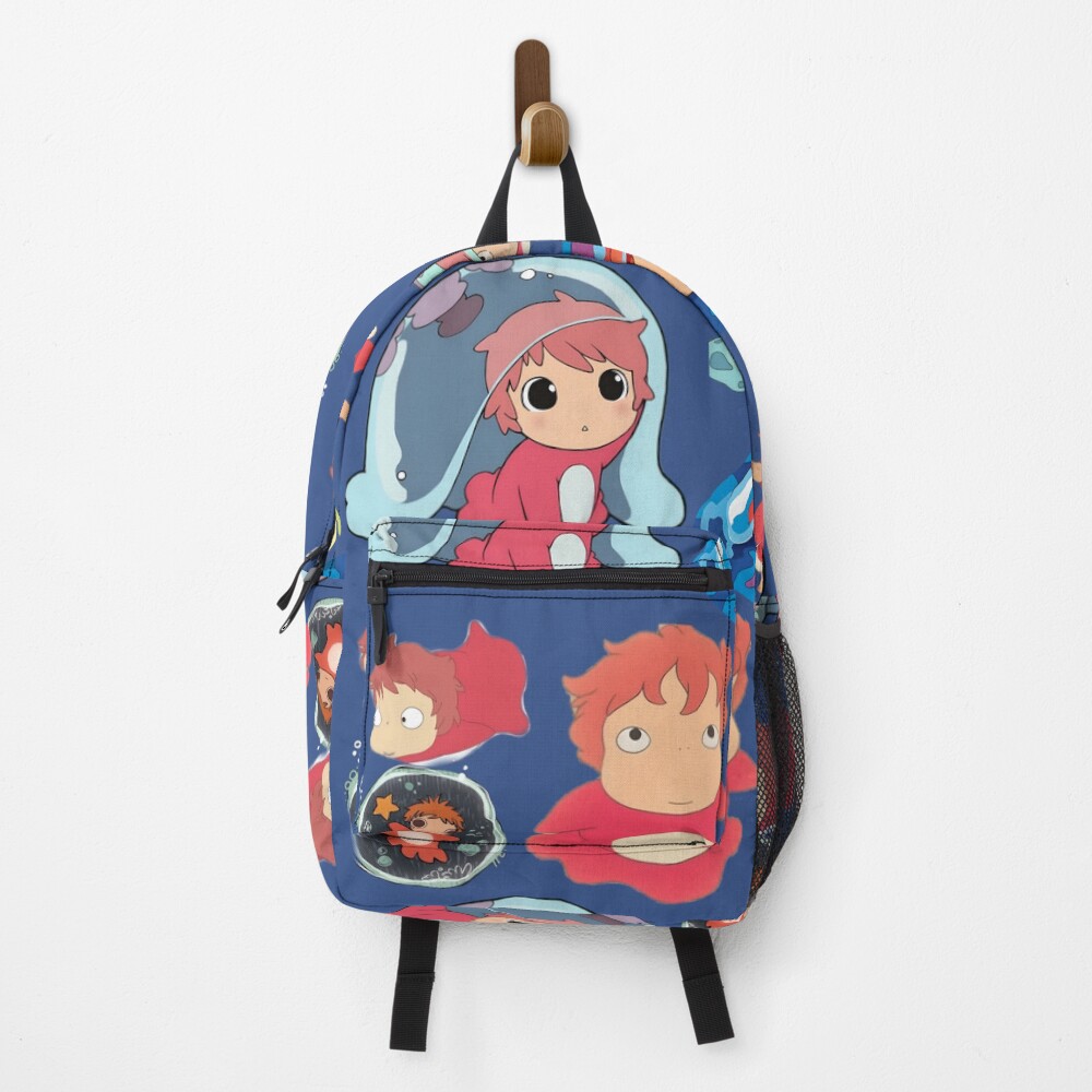 Retro Graphic Design Series Ponyo Backpack