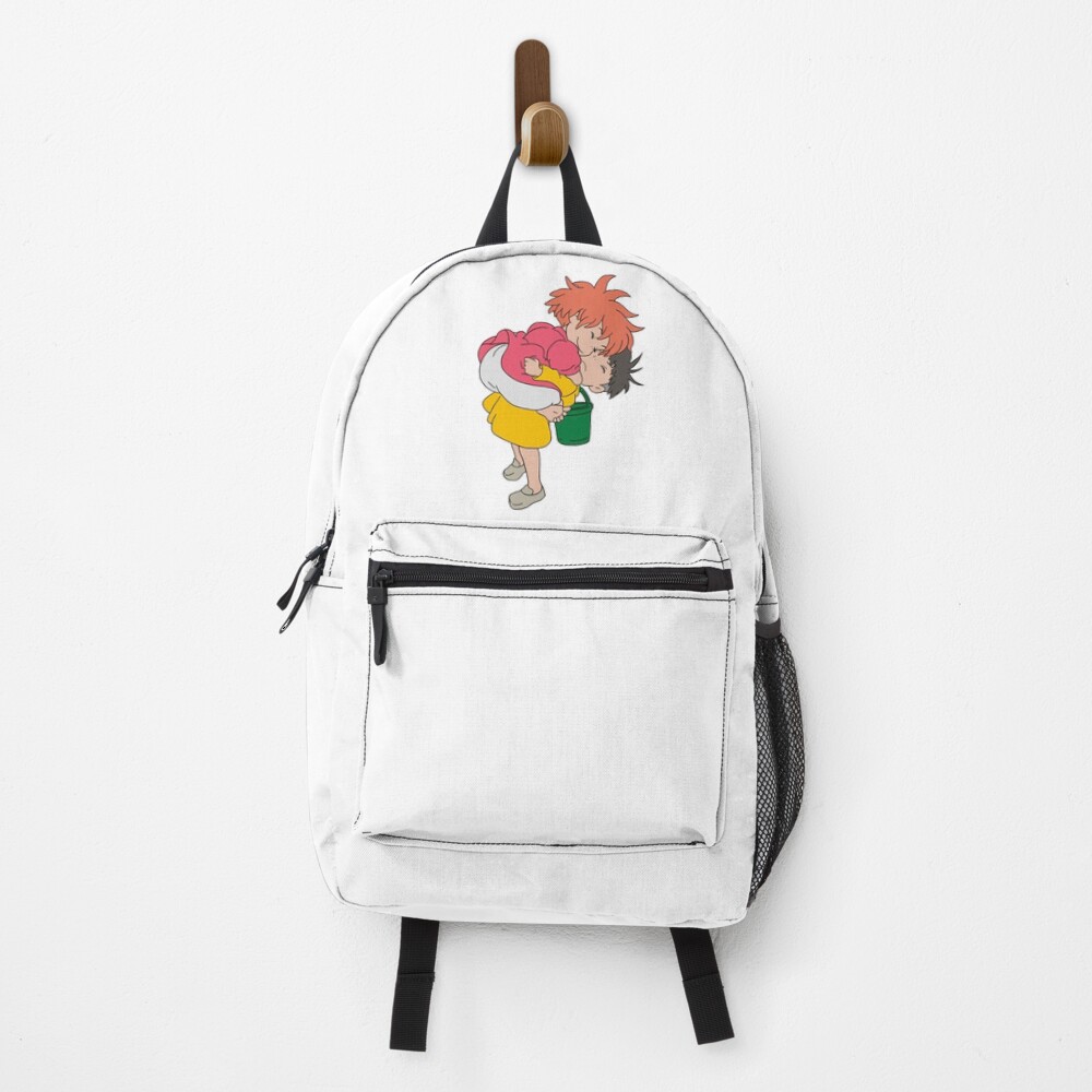 Ponyo Sosuke Cute Hug Illustration Backpack