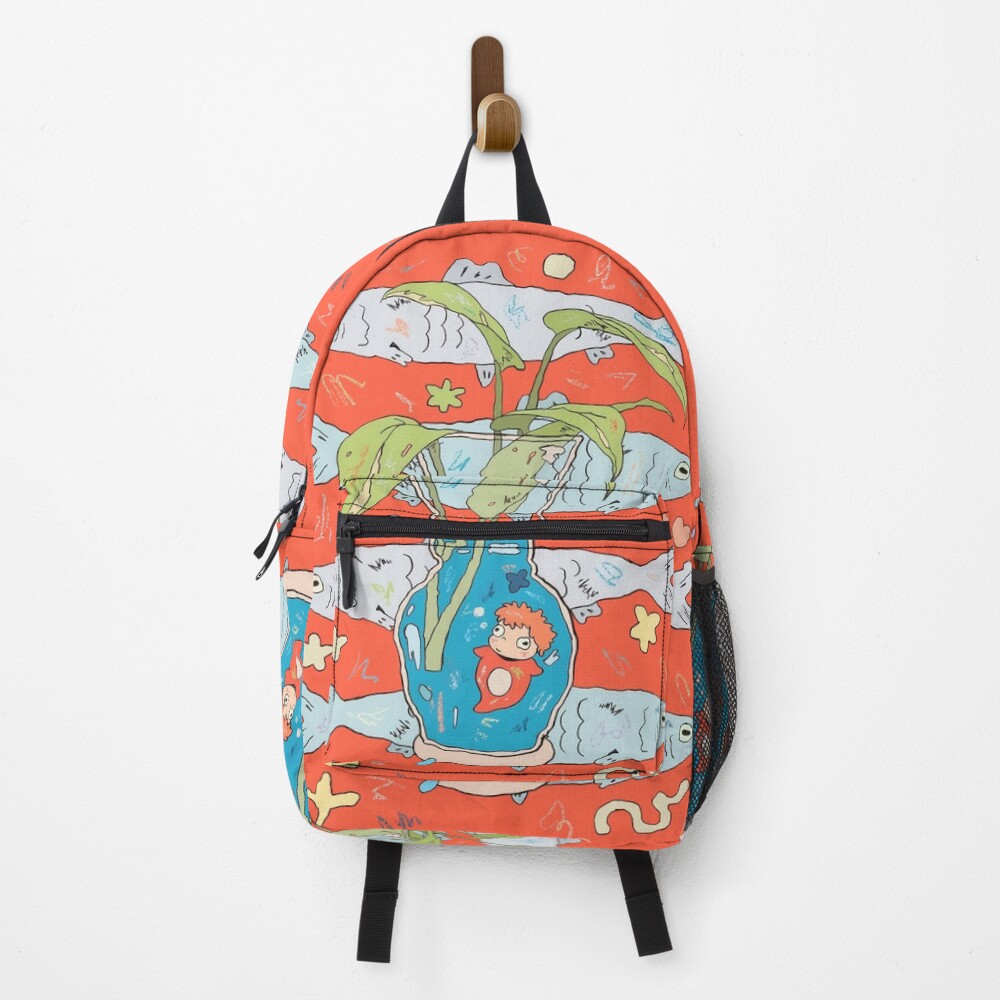 Retro Graphic Design Series Ponyo Backpack