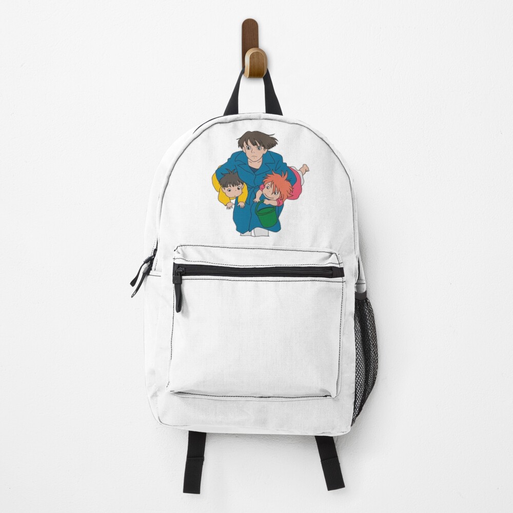 Ponyo Sosuke Best Mom Running Illustration Backpack
