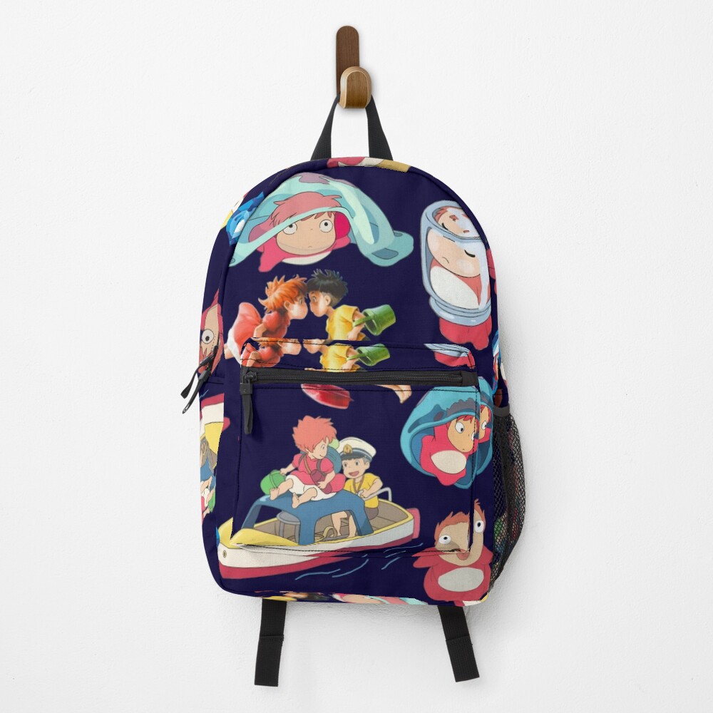 Vintage Iconic Tribute Artwork Ponyo Backpack