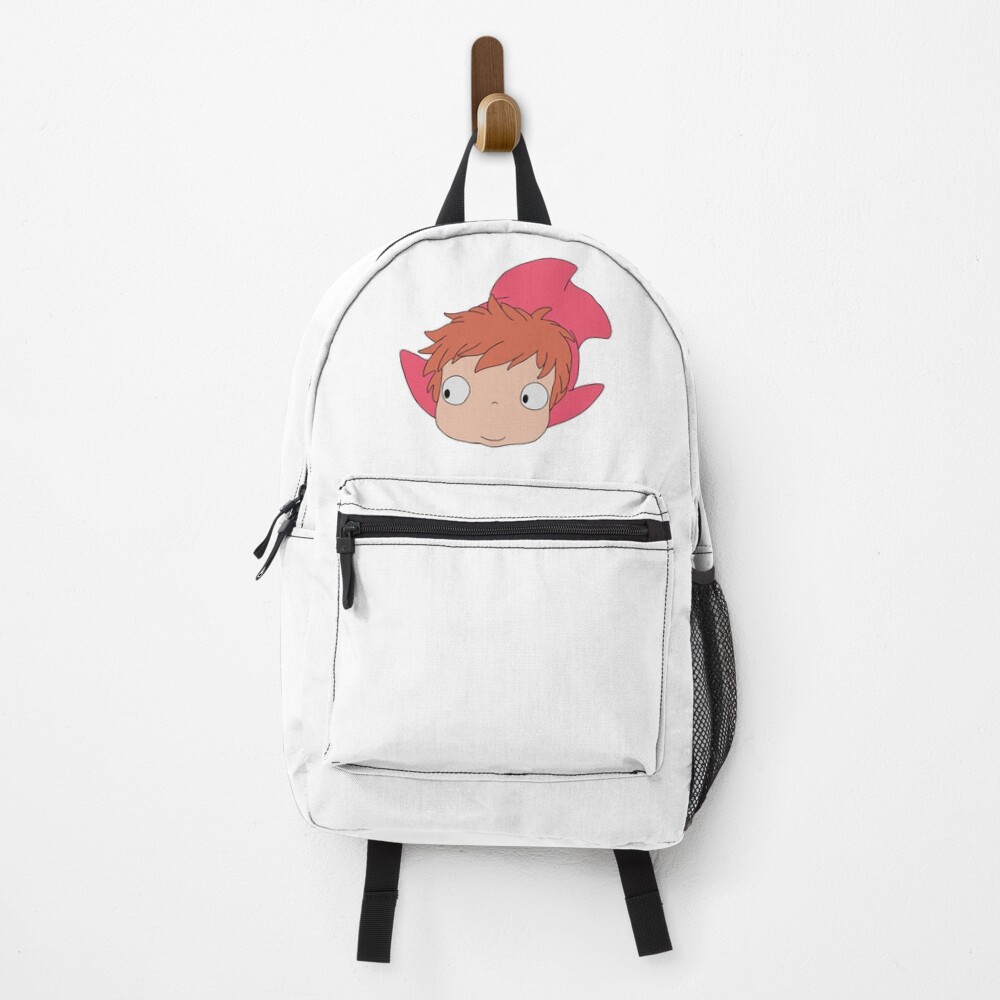 Ponyo Fish Cute Smiling Solo Illustration Backpack