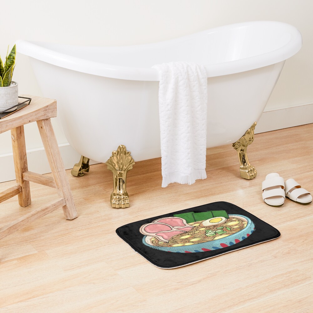Ponyo Ramen Sticker Bath Mat - Image 2