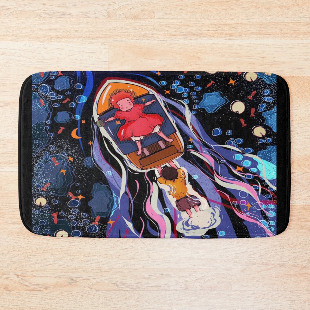 Modern Timeless Merchandise Series Ponyo Bath Mat