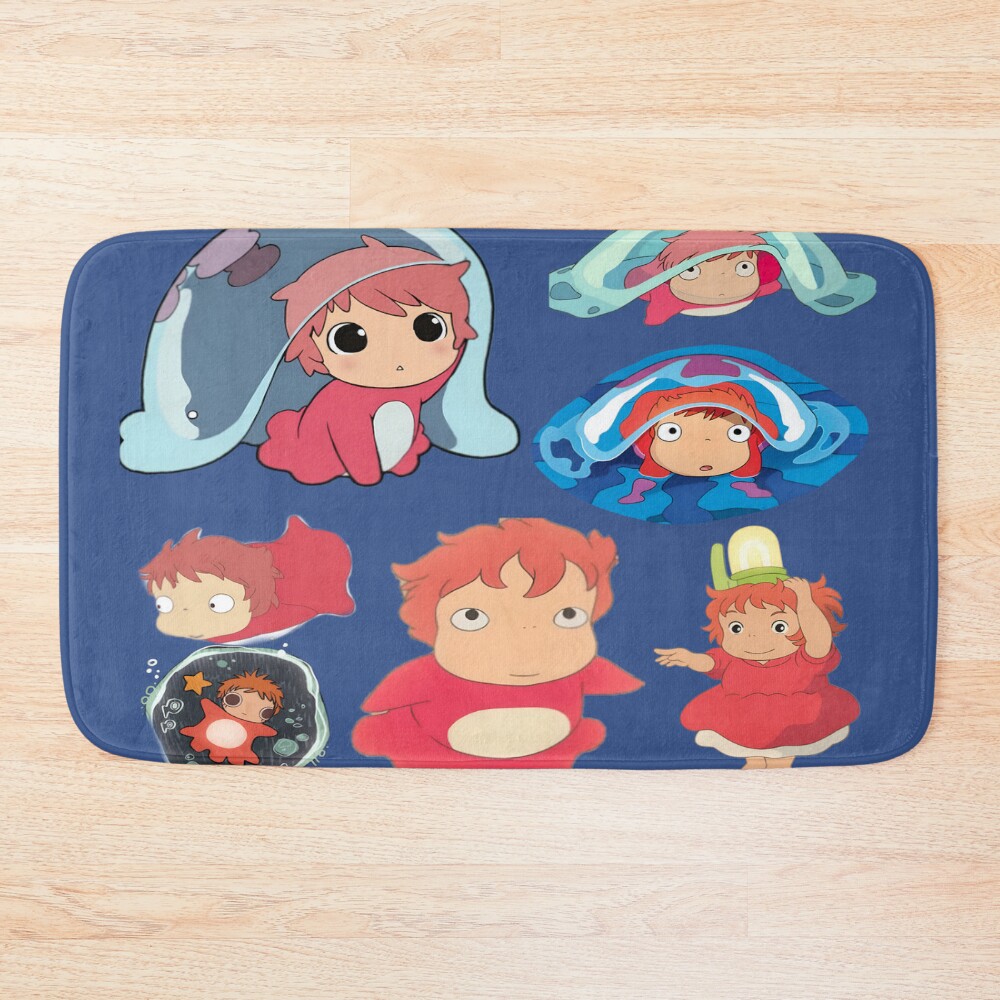 Exclusive Exclusive Fan Gear Ponyo Bath Mat
