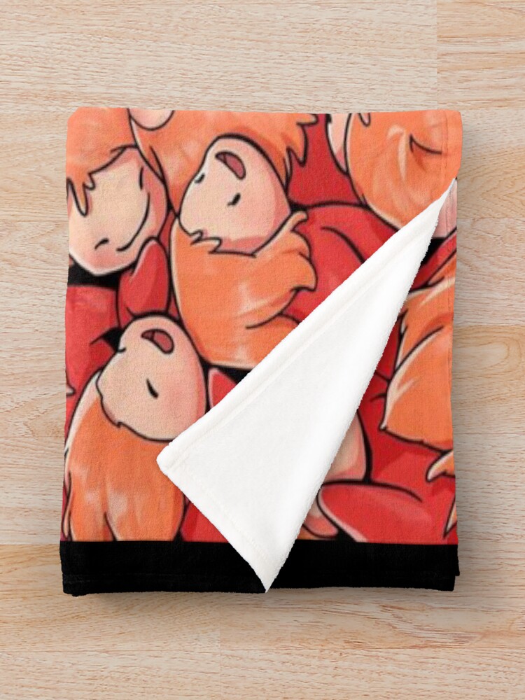 Classic Legacy Tribute Artwork Ponyo Throw Blanket - Image 2
