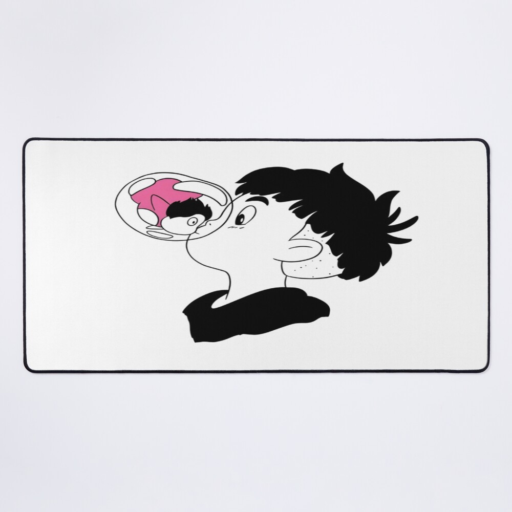 Vintage Classic Design Artwork Ponyo Mouse Pad