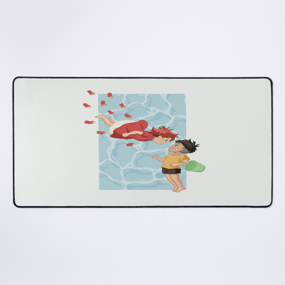 Retro Modern Design Ponyo Mouse Pad