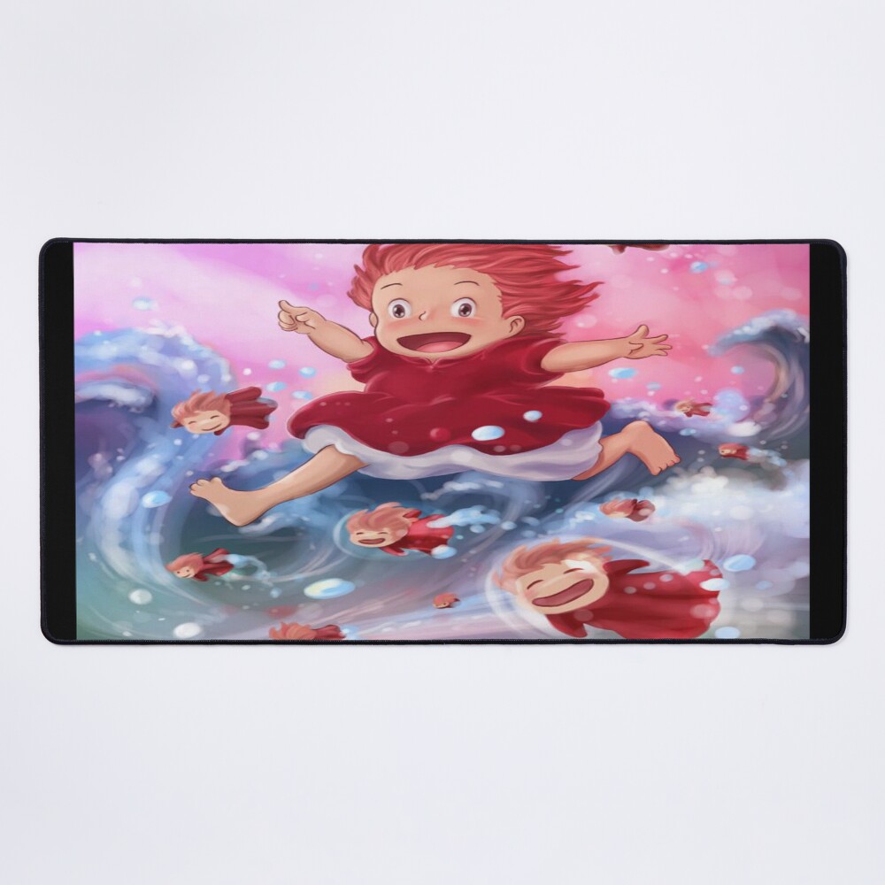 Classic Iconic Print Artwork Ponyo Mouse Pad