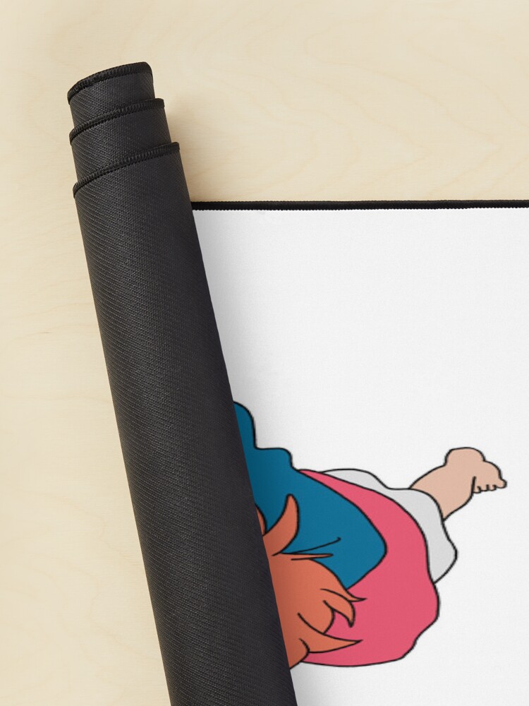 Ponyo Sosuke Best Mom Running Illustration Mouse Pad - Image 2