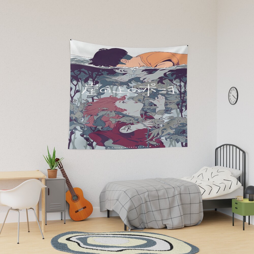 Classic Fan Ponyo Tapestry