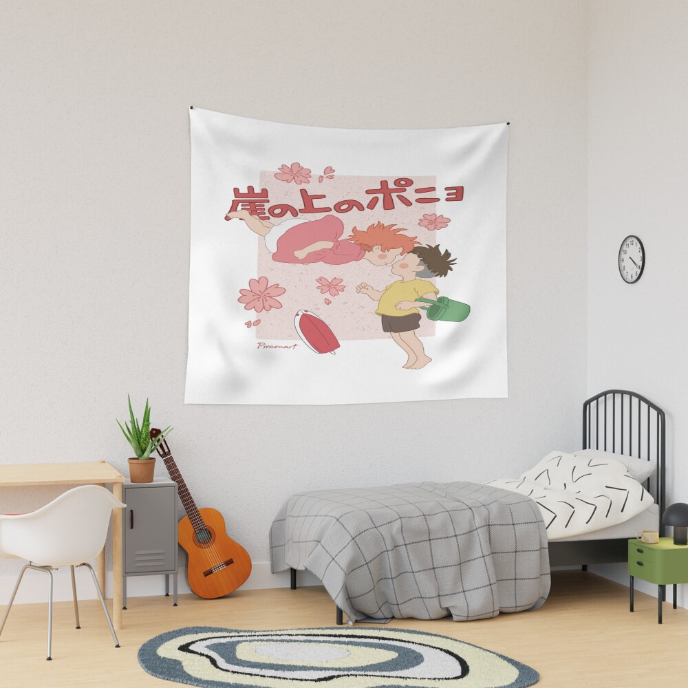 Modern Exclusive Design Edition Ponyo Tapestry