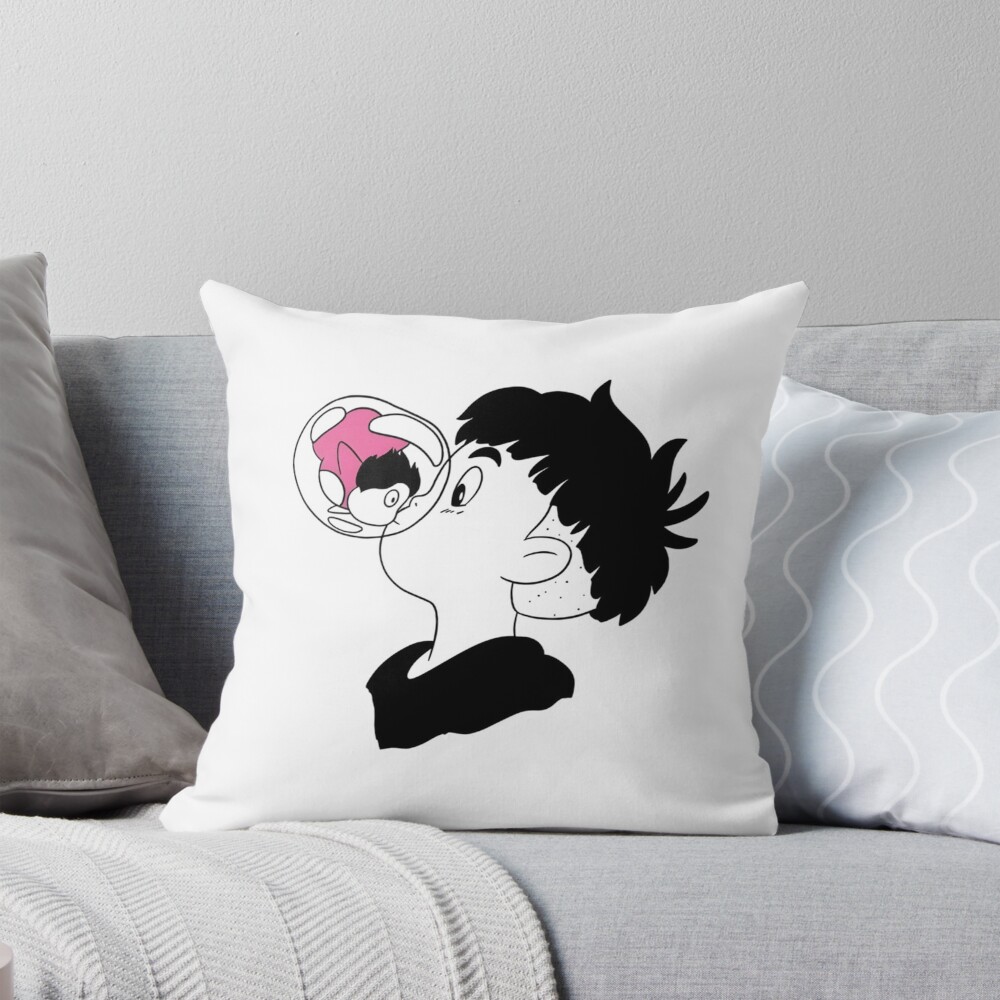Ponyo Iconic Design Throw Pillow